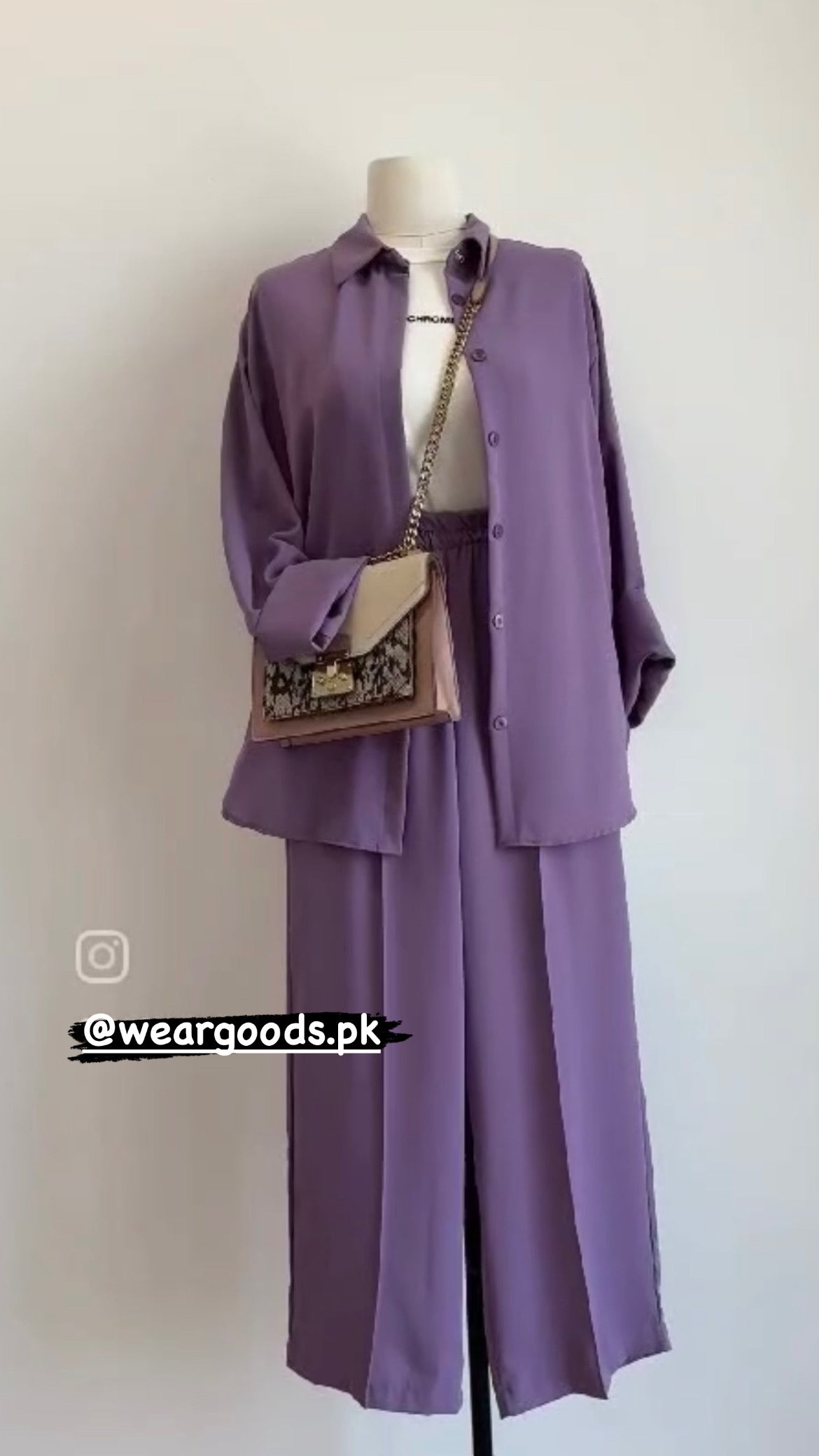 Georgette co-set 2pc