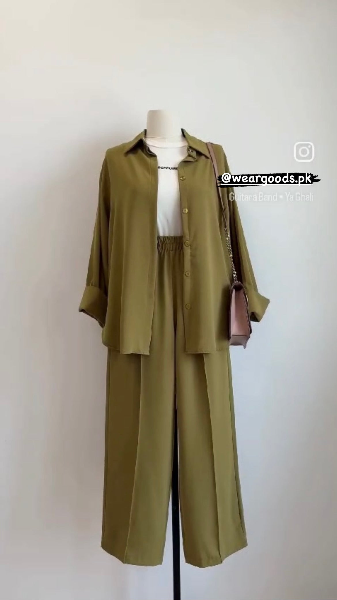 Georgette co-set 2pc