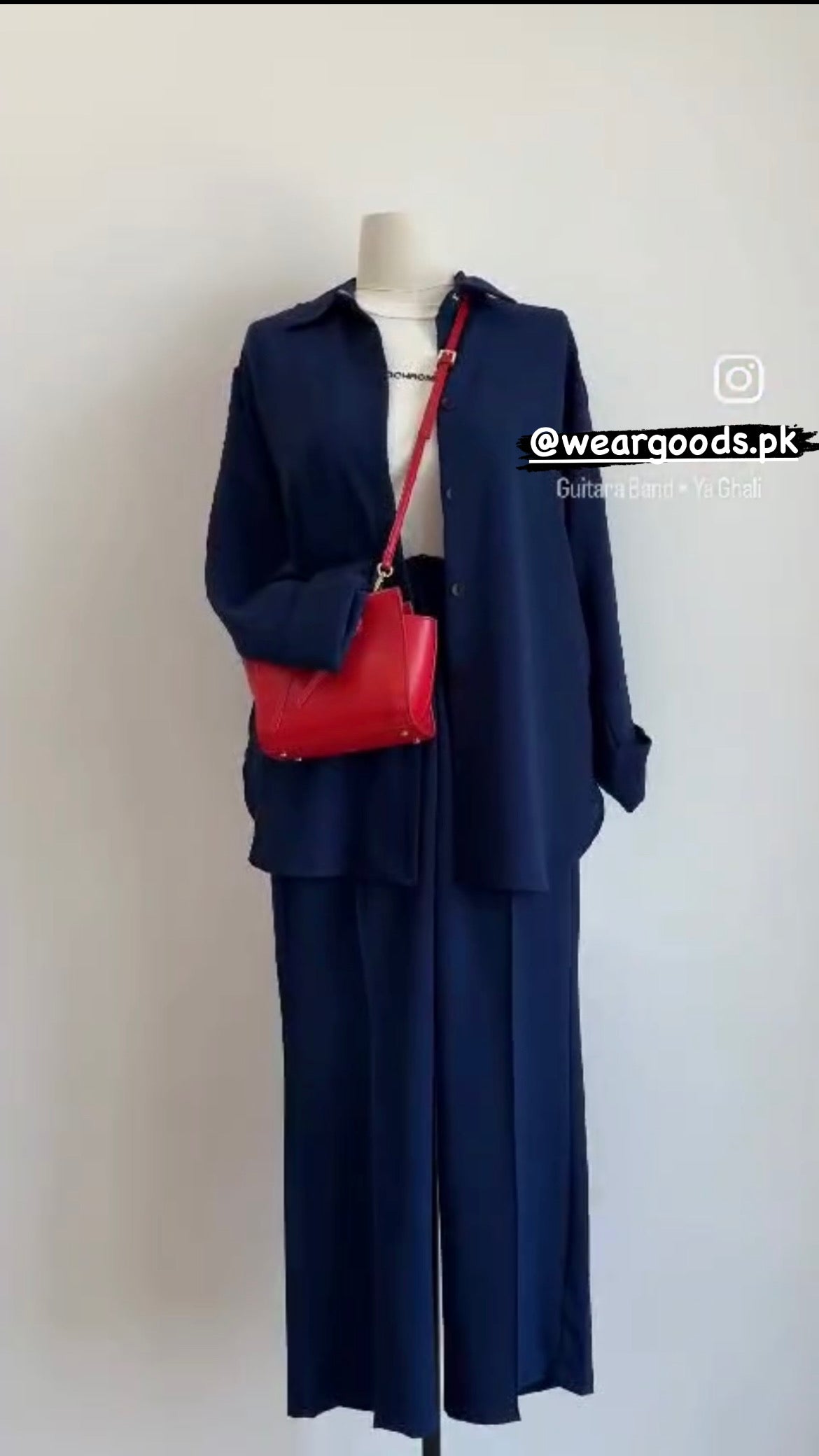 Georgette co-set 2pc