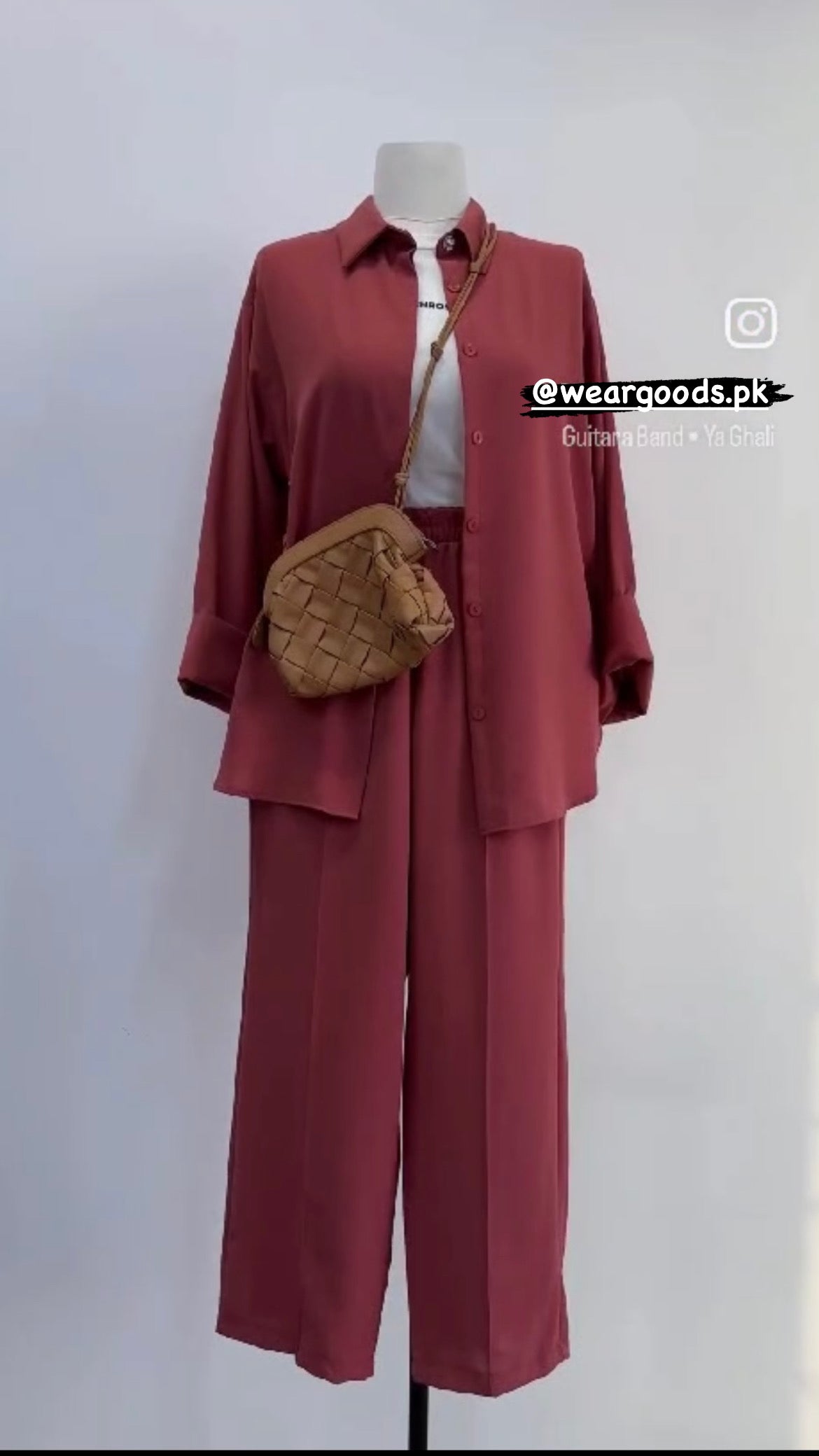 Georgette co-set 2pc