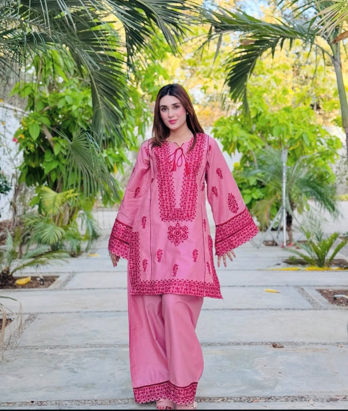 Pink jugnu 2pcs