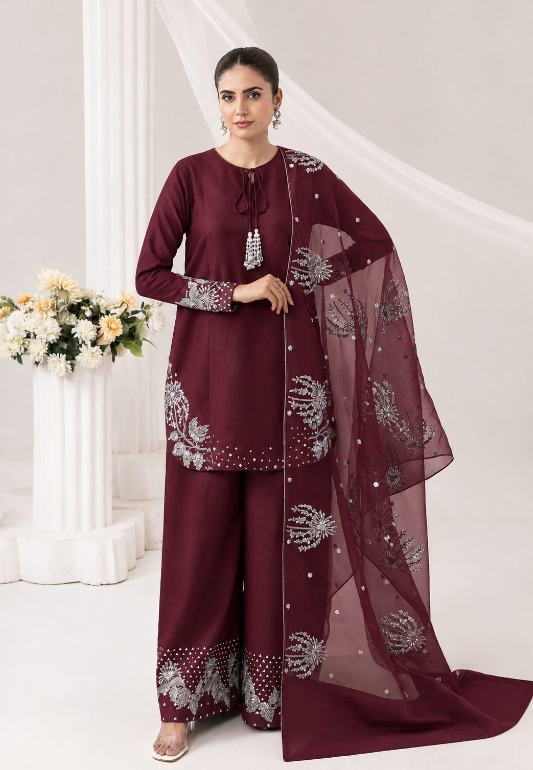 Ameera Stitched 3PC