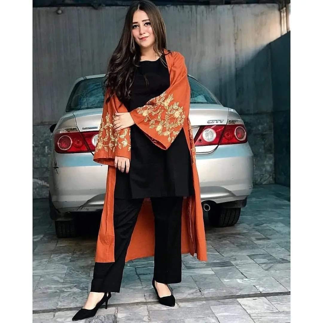 Orange Coat 3pcs