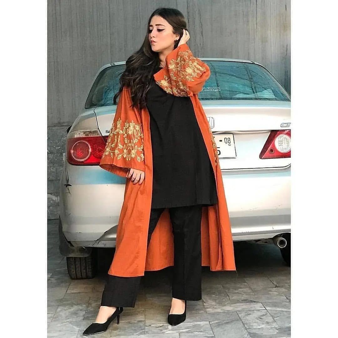 Orange Coat 3pcs