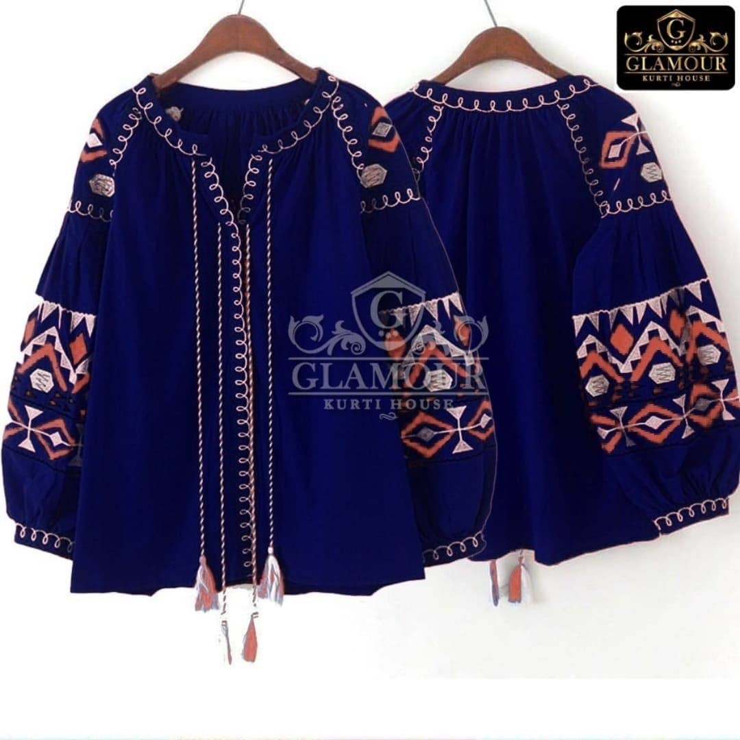 Embroidery Short Shirt