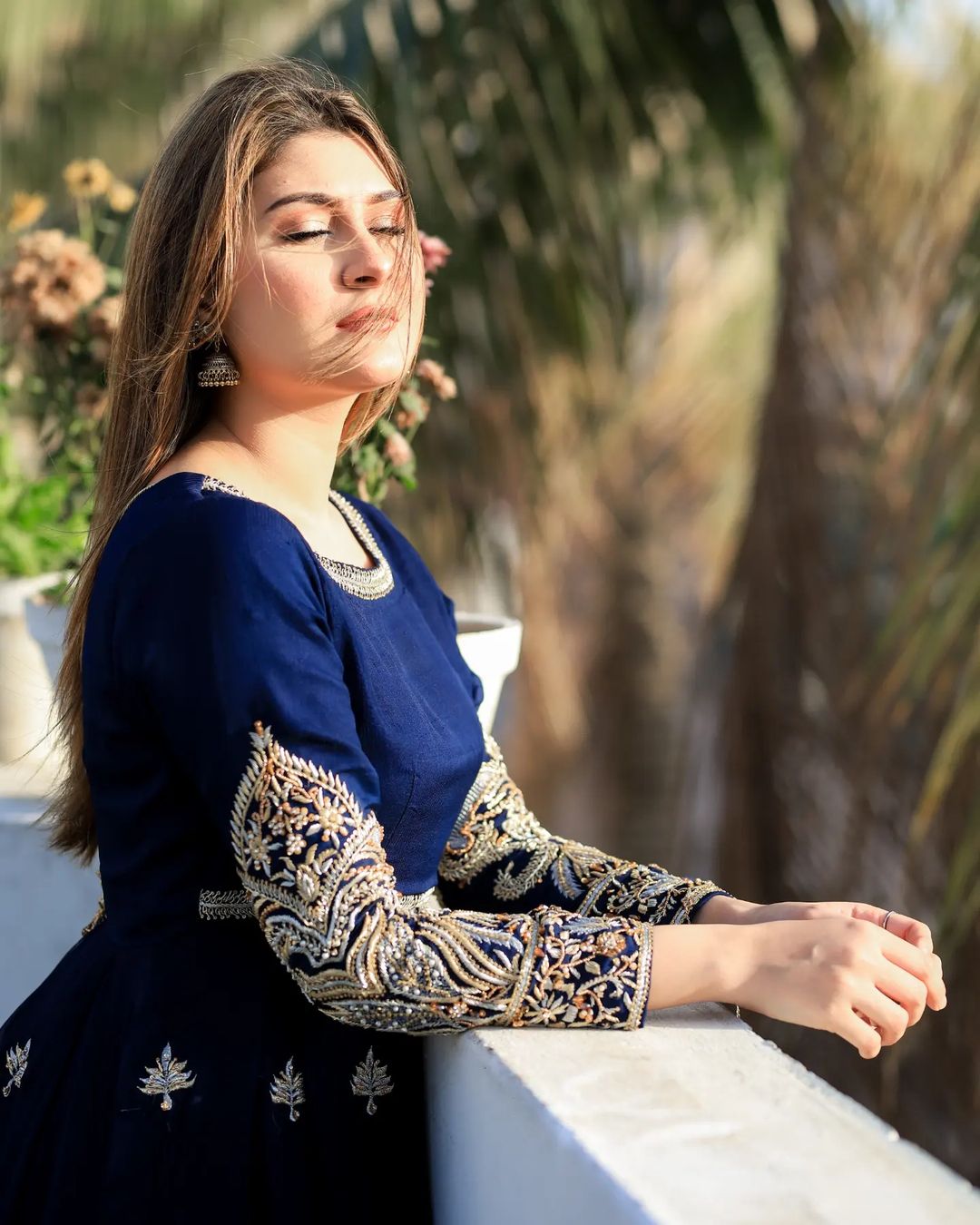 Heavy Embroidery Maxi