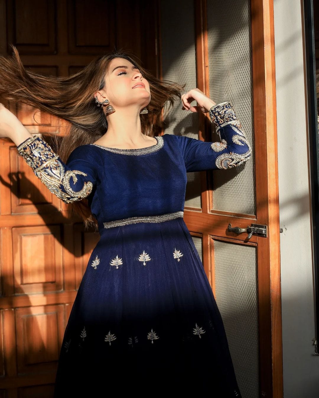 Heavy Embroidery Maxi