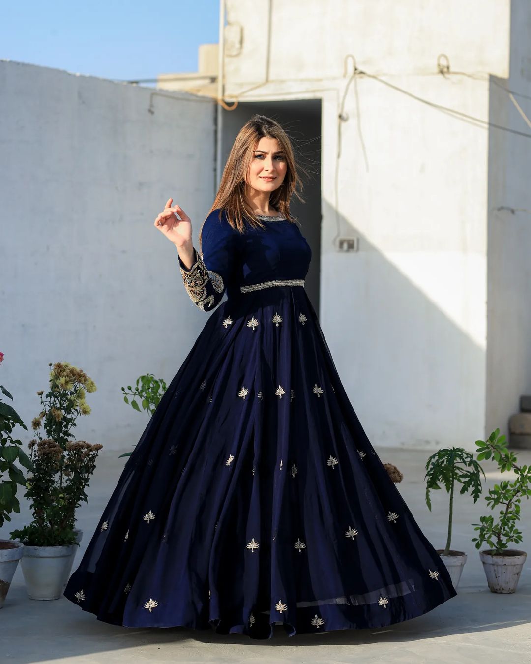 Heavy Embroidery Maxi Weargoods.pk Heavy Embroidery Maxi Weargoods.pk