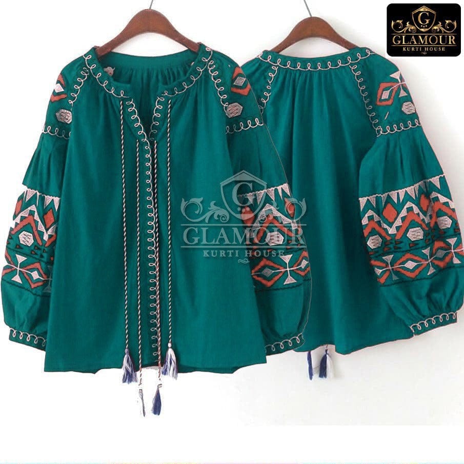 Embroidery Short Shirt