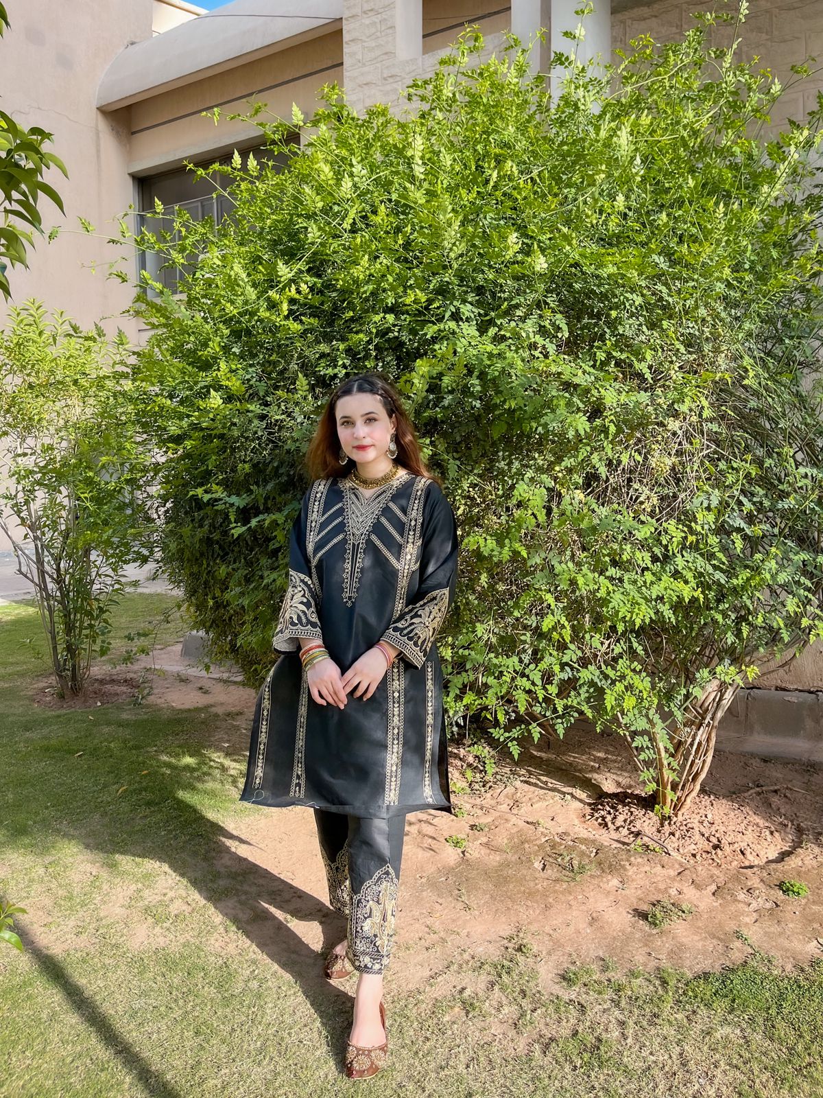 Women Embroidery Two piece