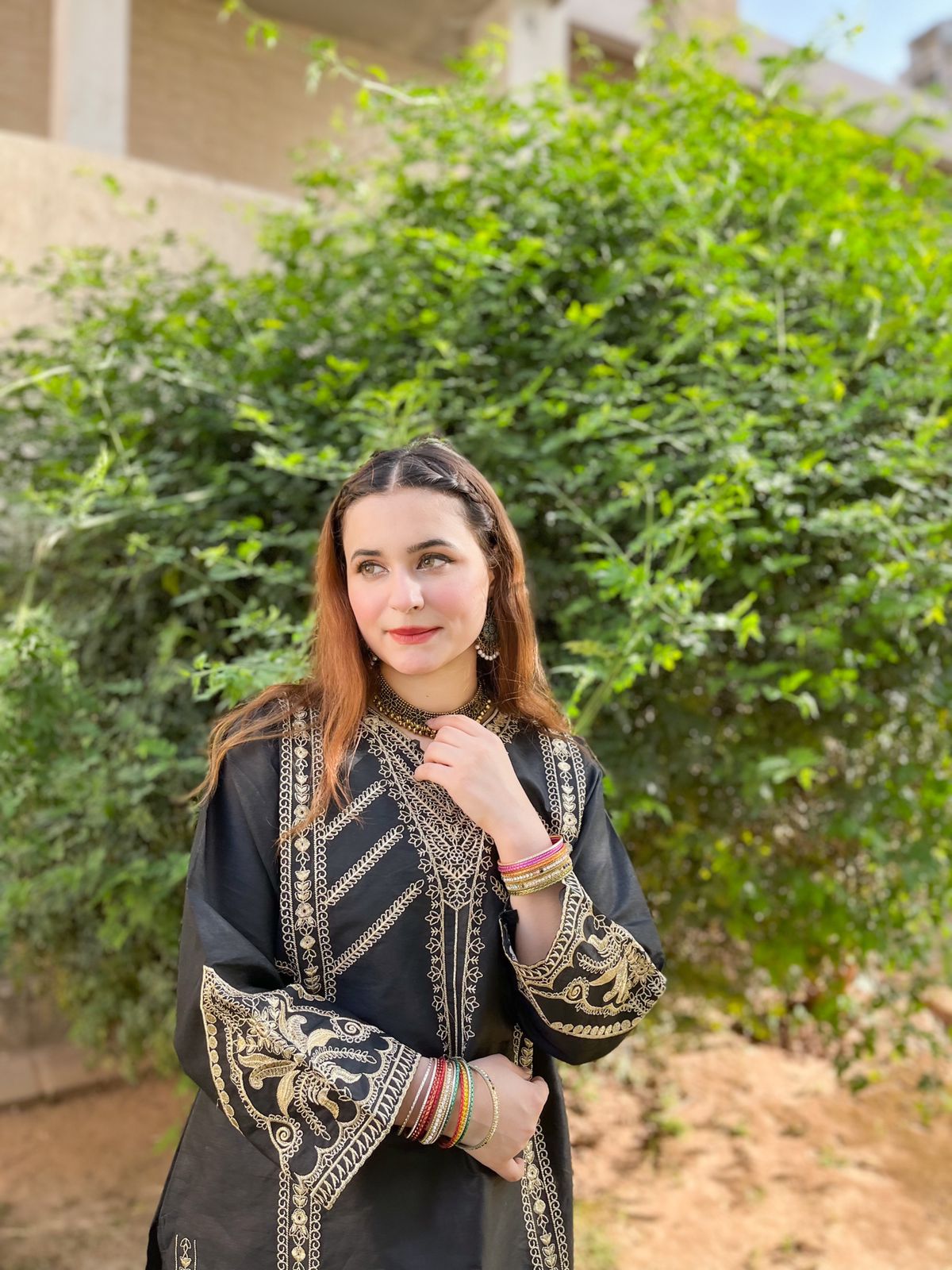 Women Embroidery Two piece