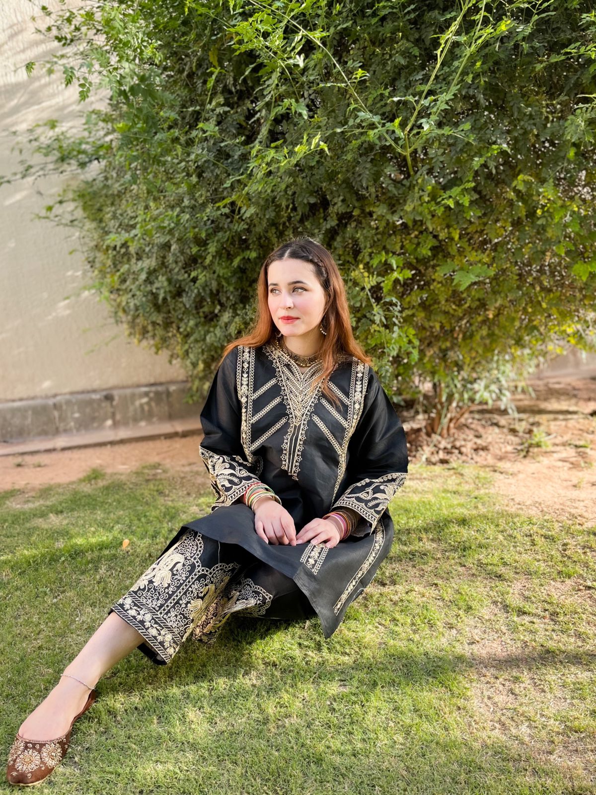 Women Embroidery Two piece