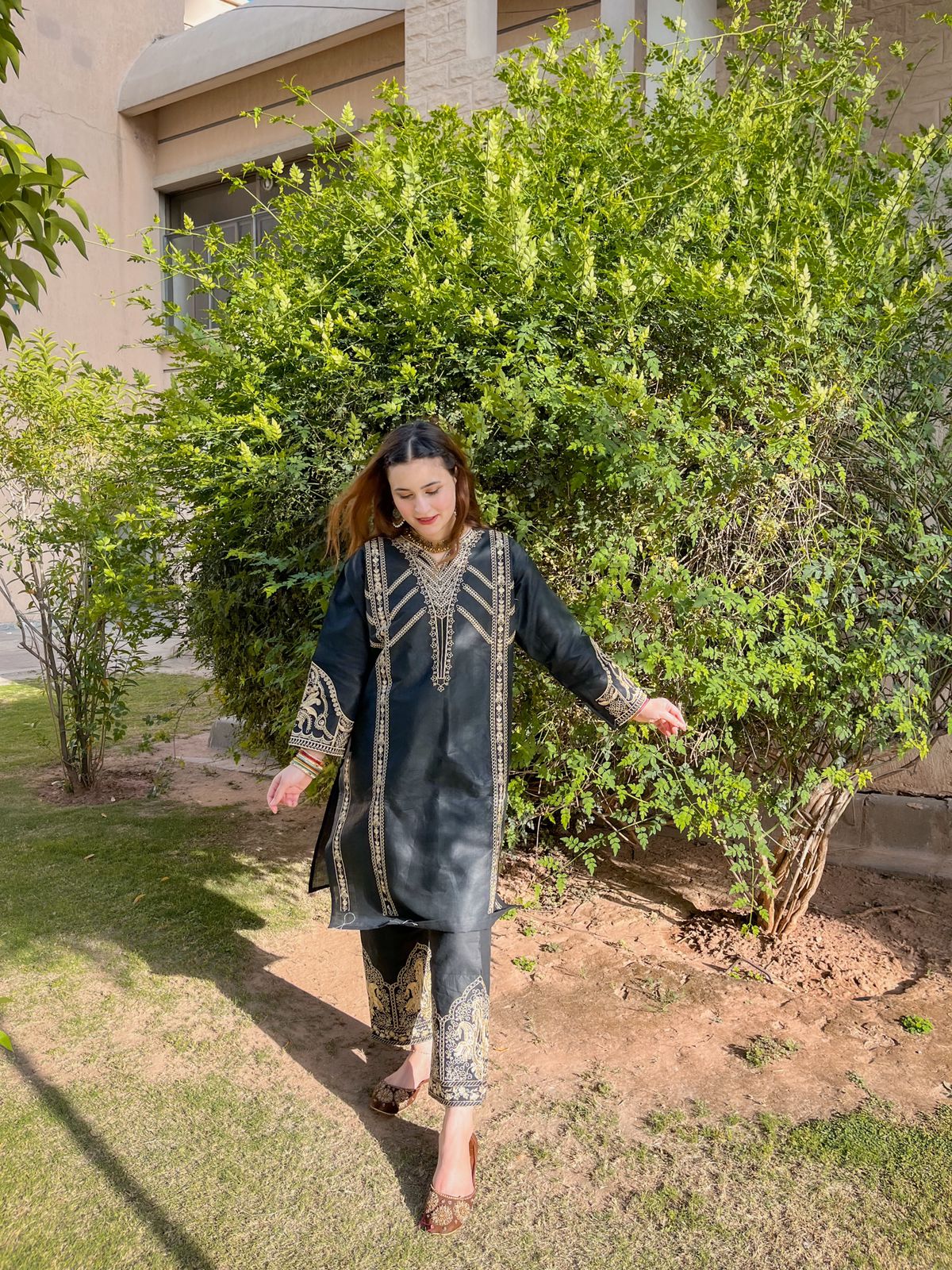 Women Embroidery Two piece