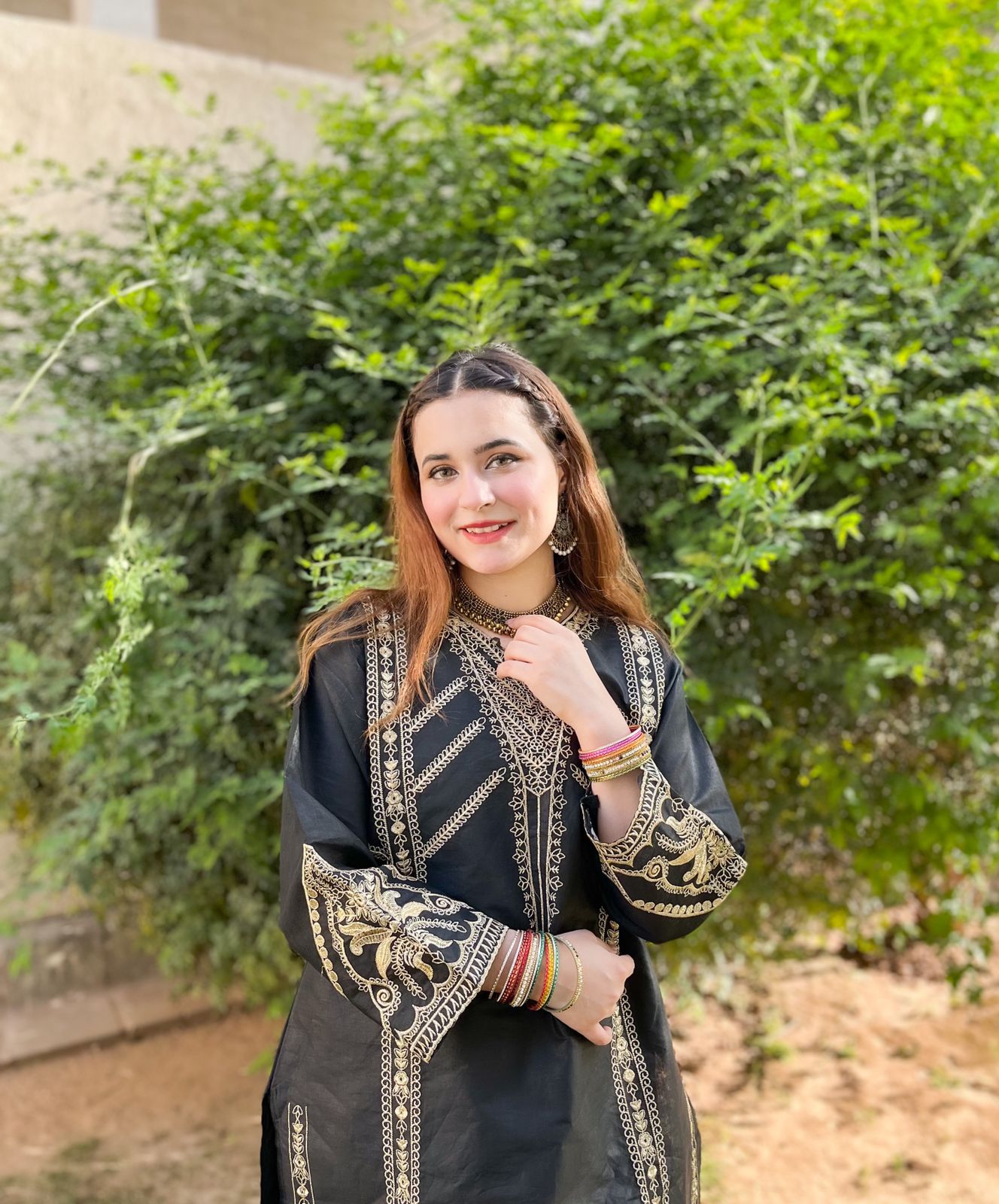 Women Embroidery Two piece