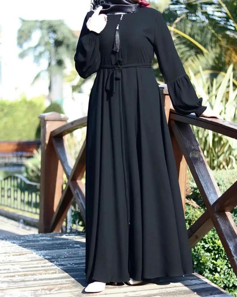 ABAYA WITH STITCHED ZIP