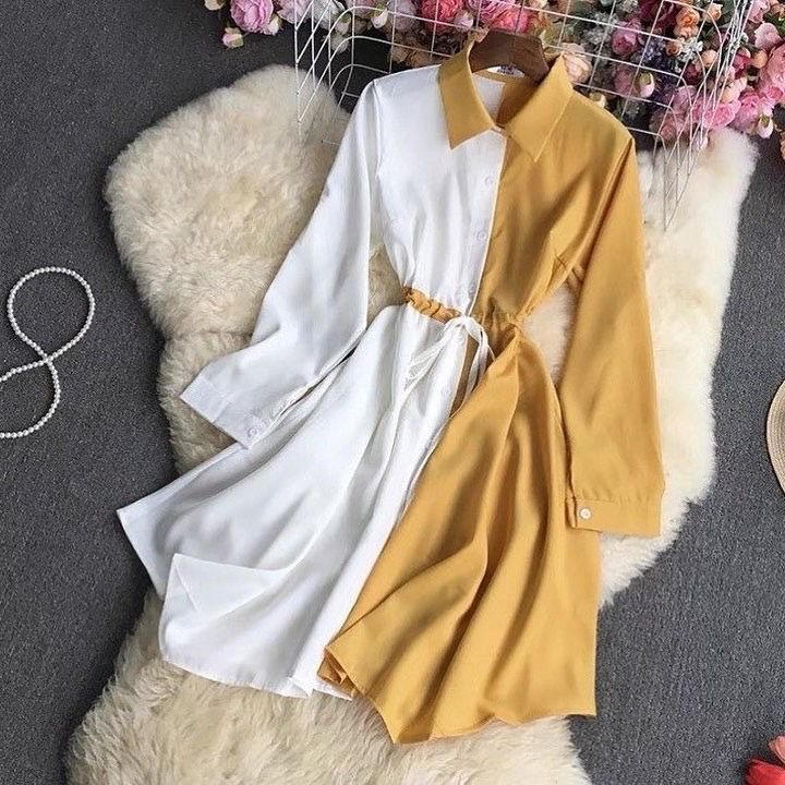 Casual Two Colors Shirt