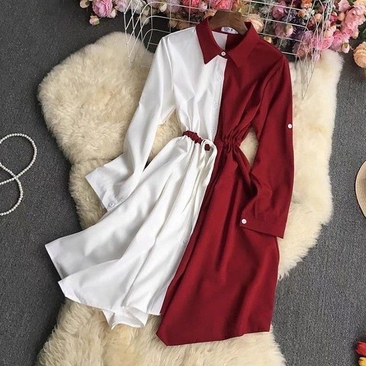 Casual Two Colors Shirt