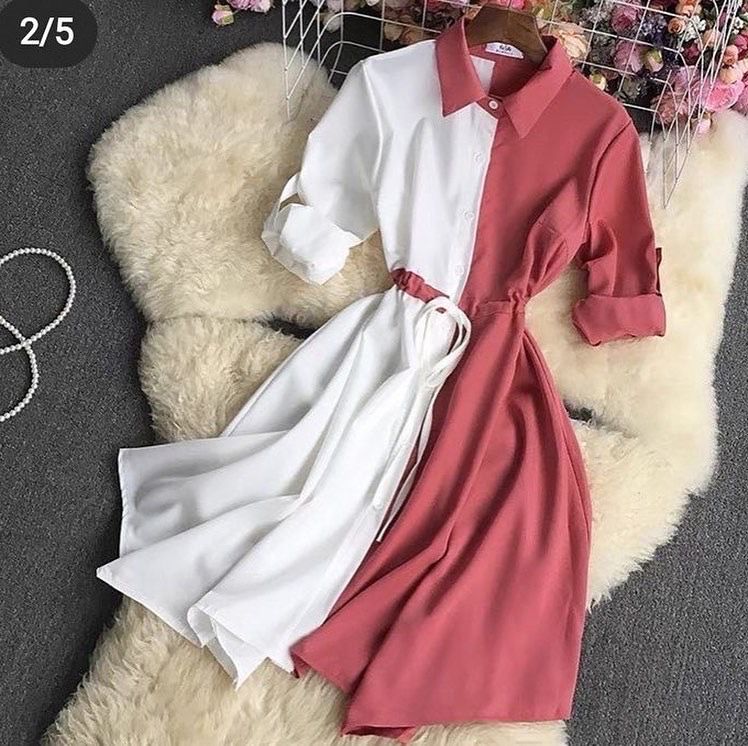 Casual Two Colors Shirt