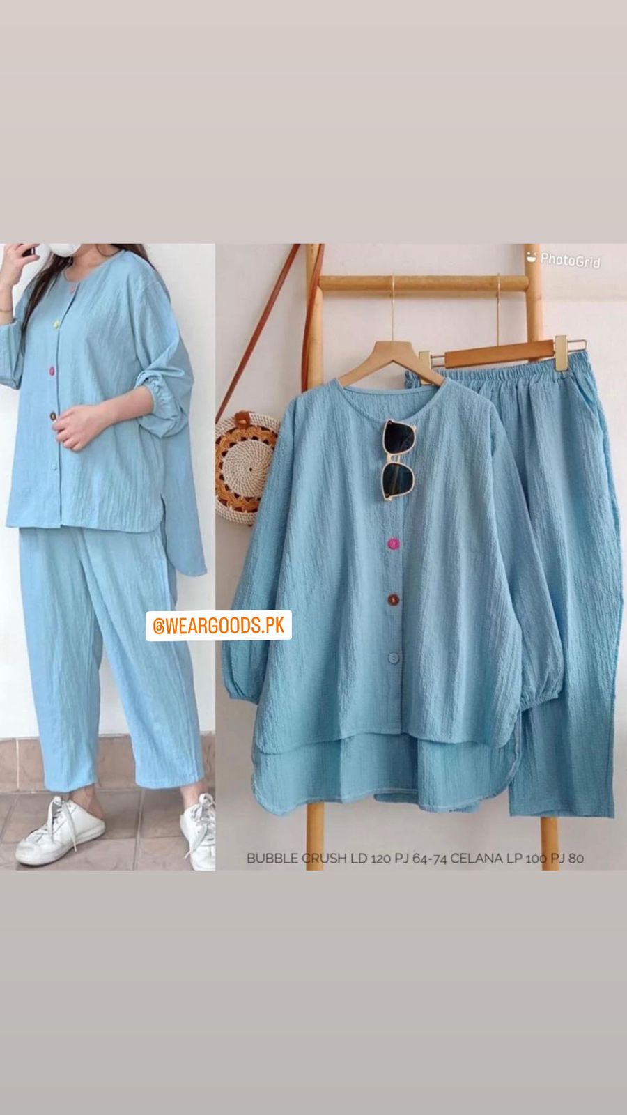 Button Down With Flapper