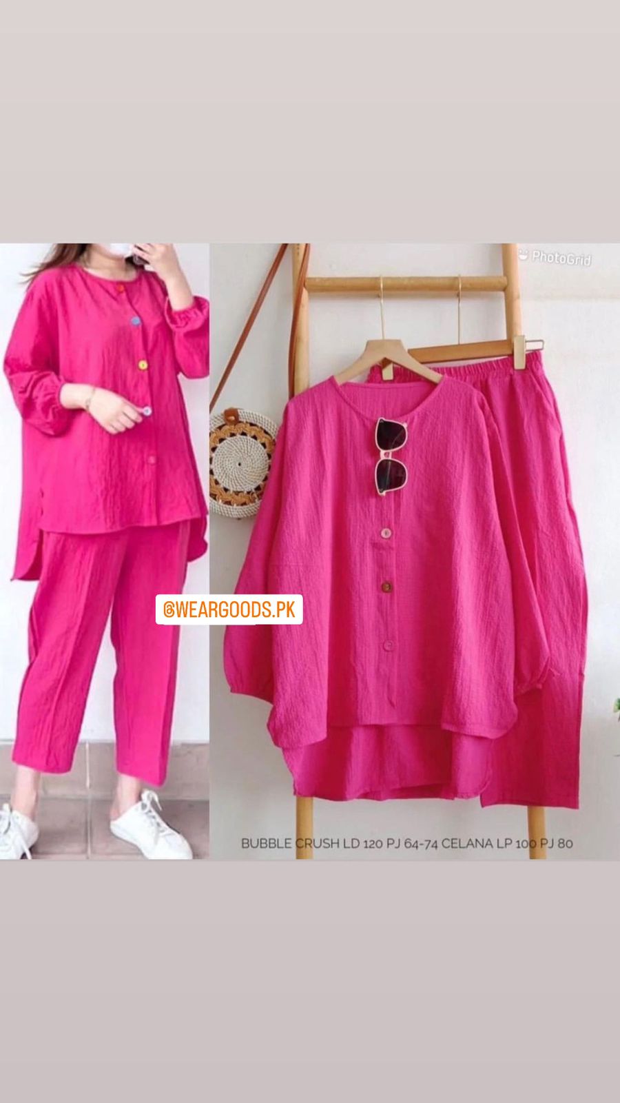 Button Down With Flapper