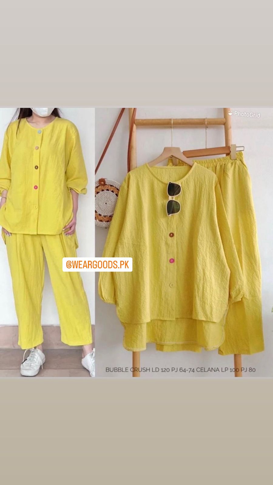 Button Down With Flapper