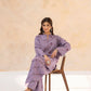 Purple flower 2pcs