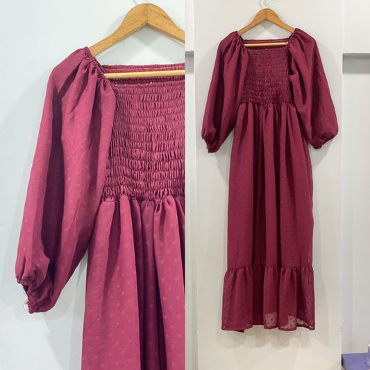 Smoked frock