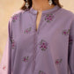 Purple flower 2pcs