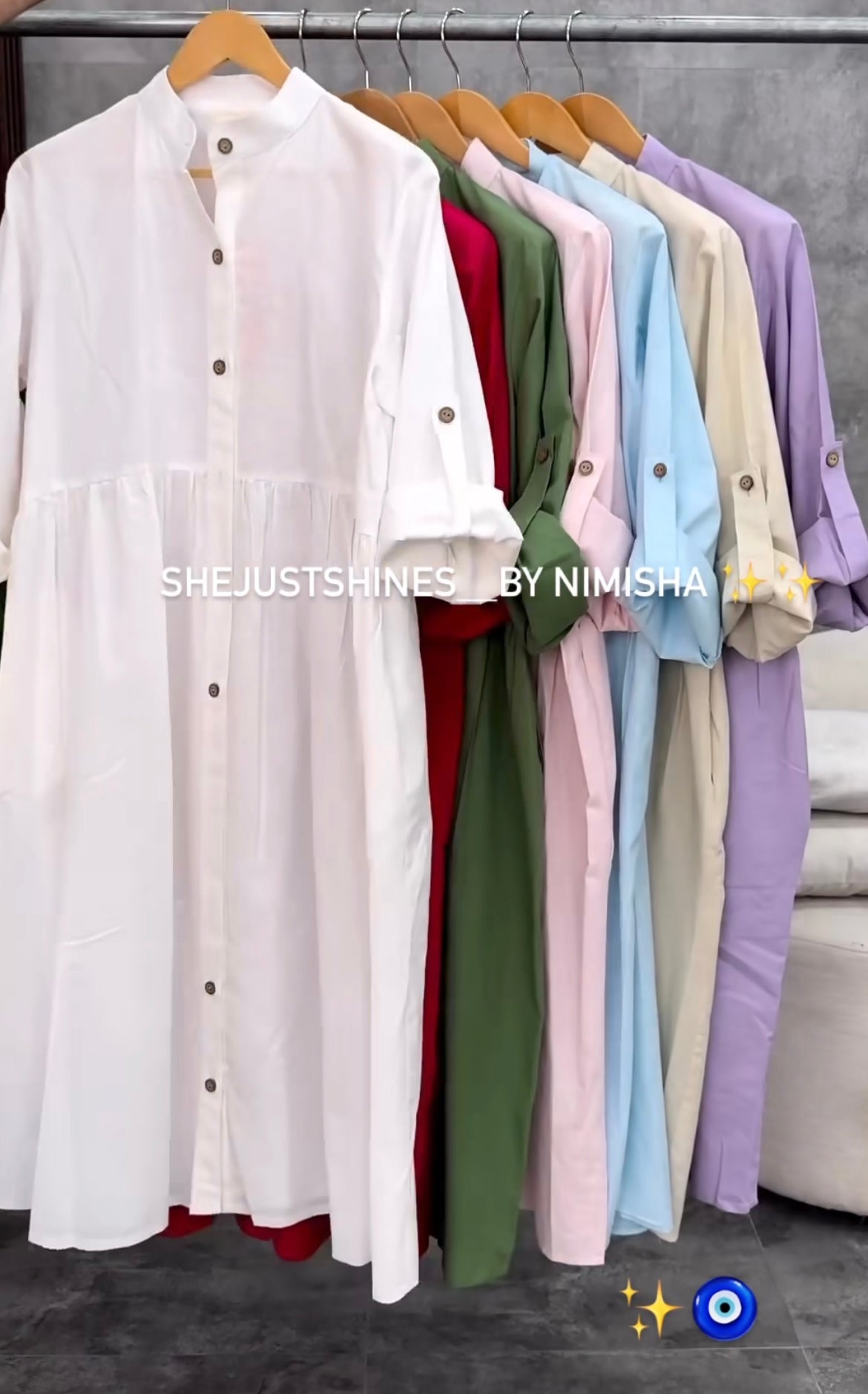 Baggy long shirts