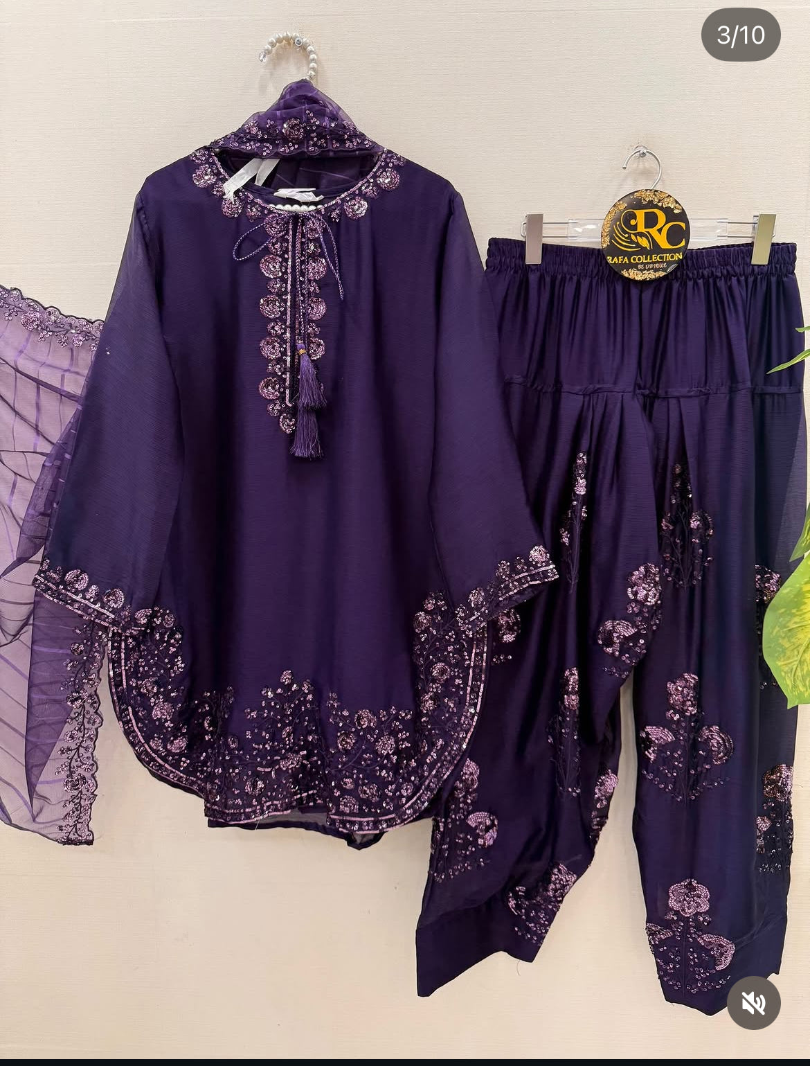 Mesab 3PC Stitched Dress