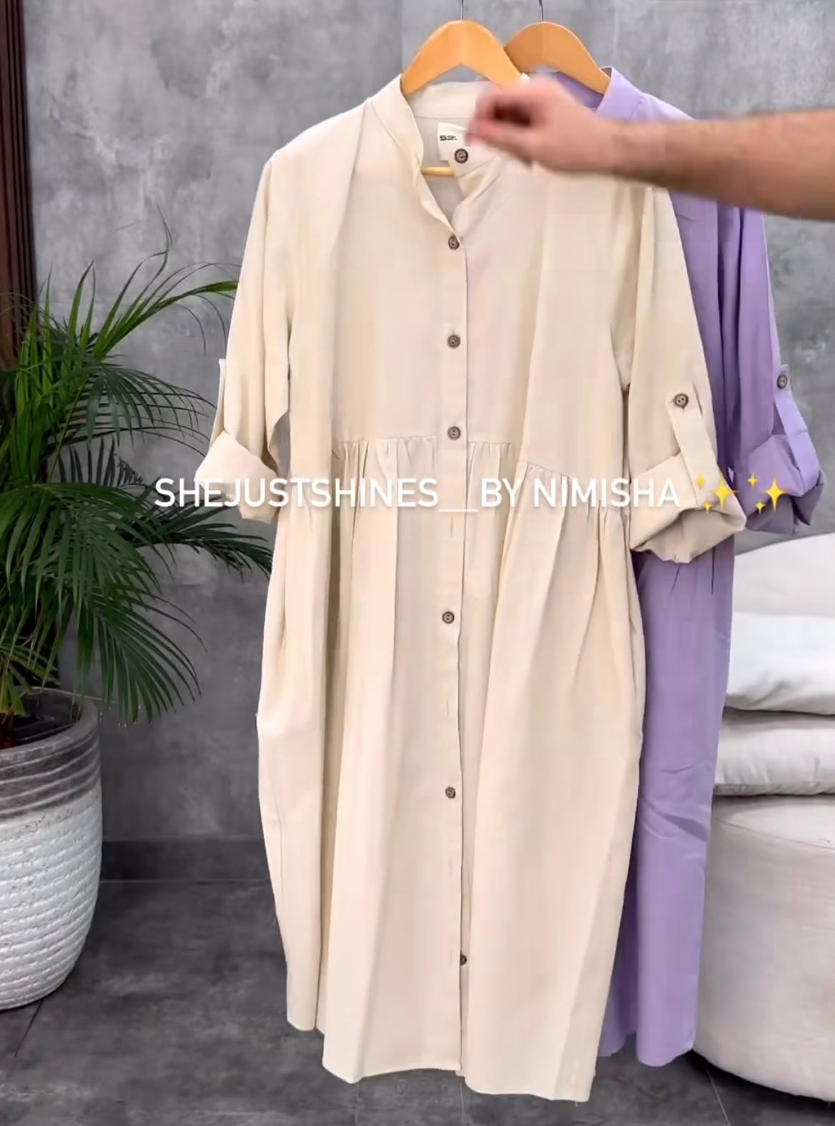 Baggy long shirts