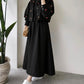 Strawberry Charm Embroidered Maxi Set