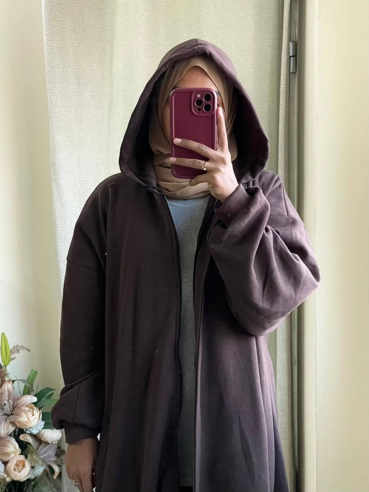 Hoodie abaya