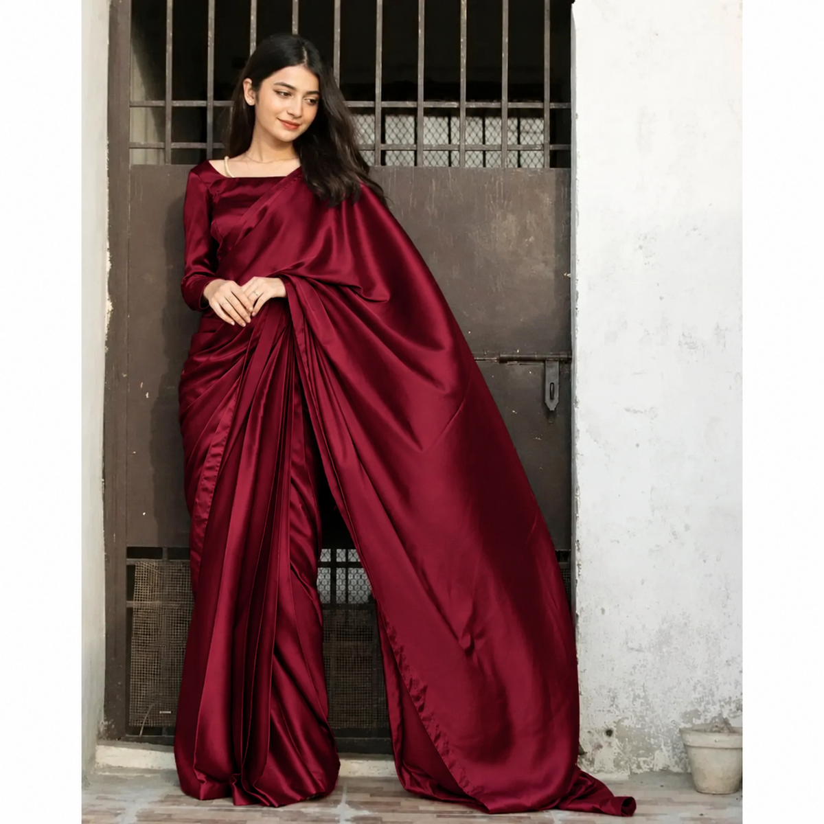 SILK STITCHED SAREE