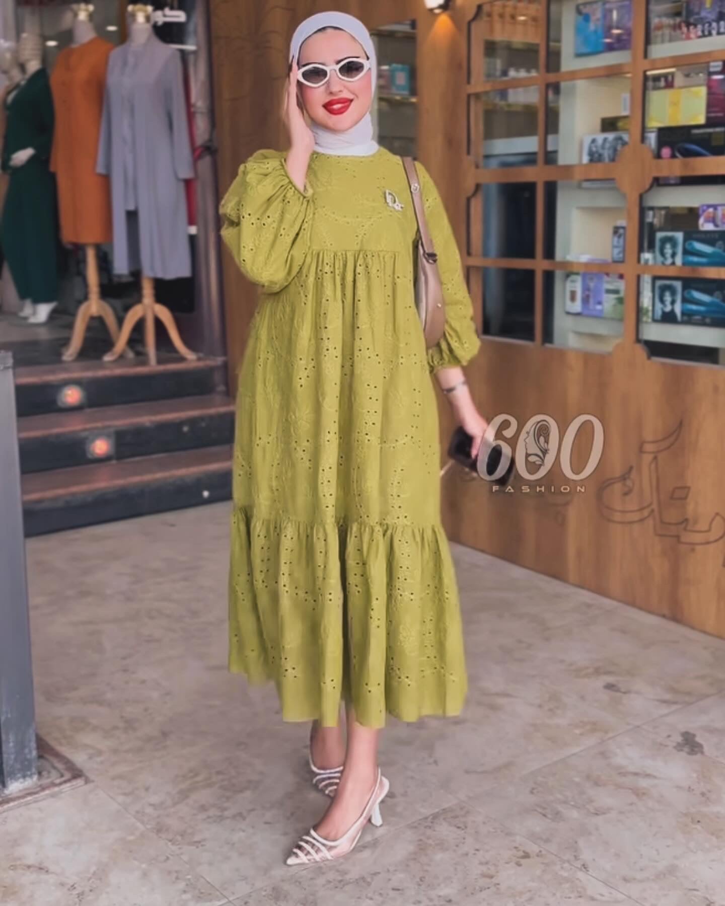 Chikenkari frock