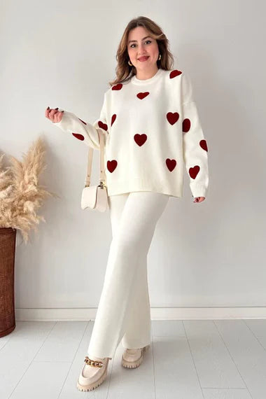 Heart tracksuit