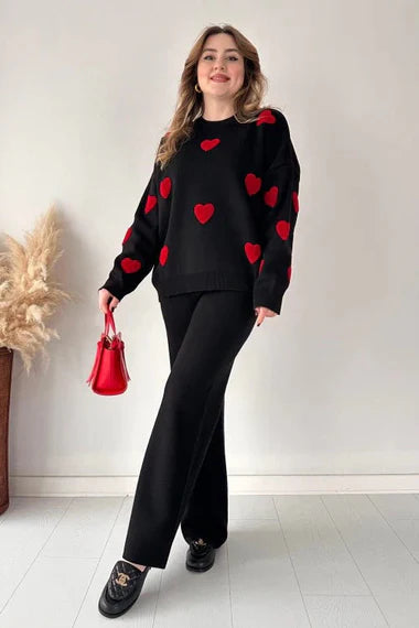 Heart tracksuit