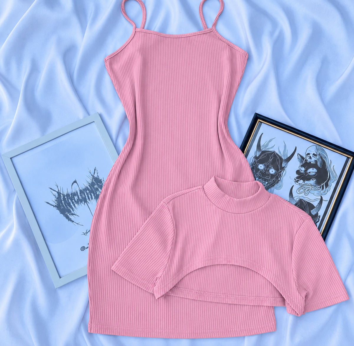 Ribbed set