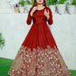 Border Embroidery Heavy Maxi