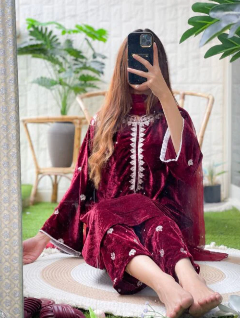 Pocket velvet 2pcs