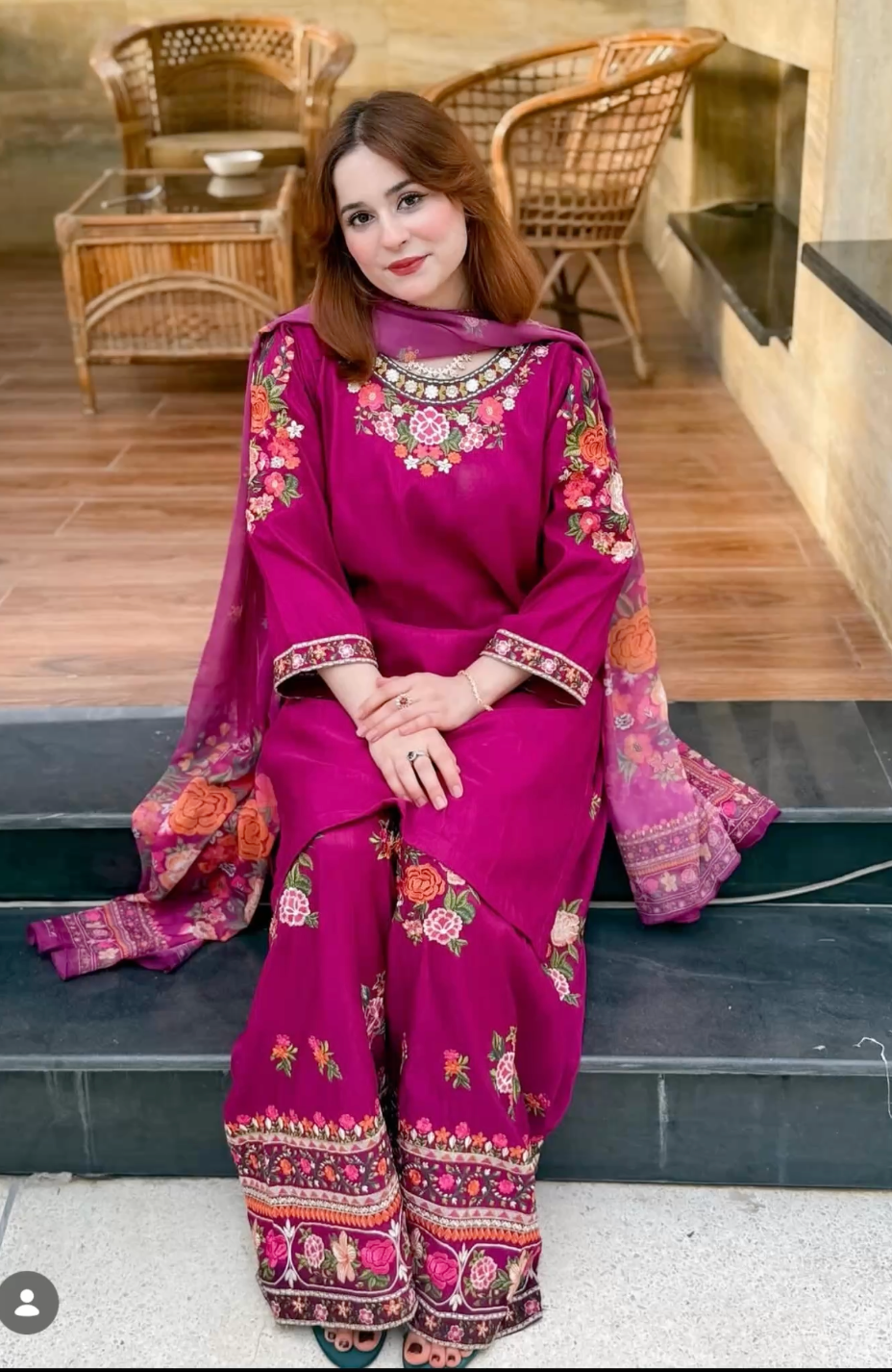Maysuri 3PC Stitched Dress