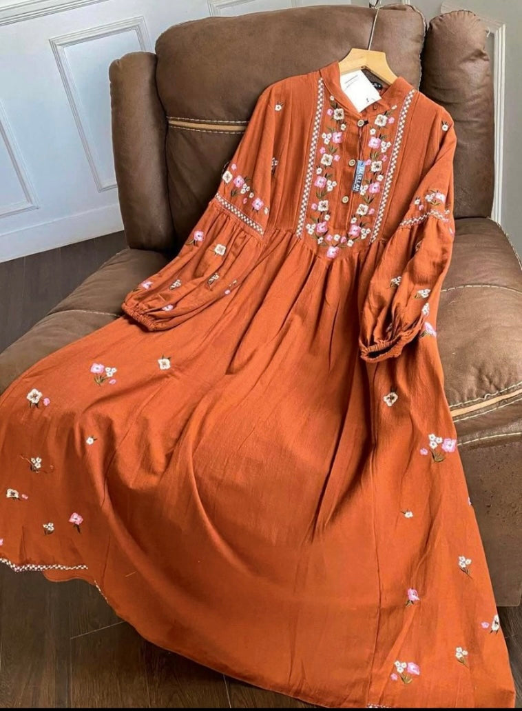 Zelbury Embroidered Frock