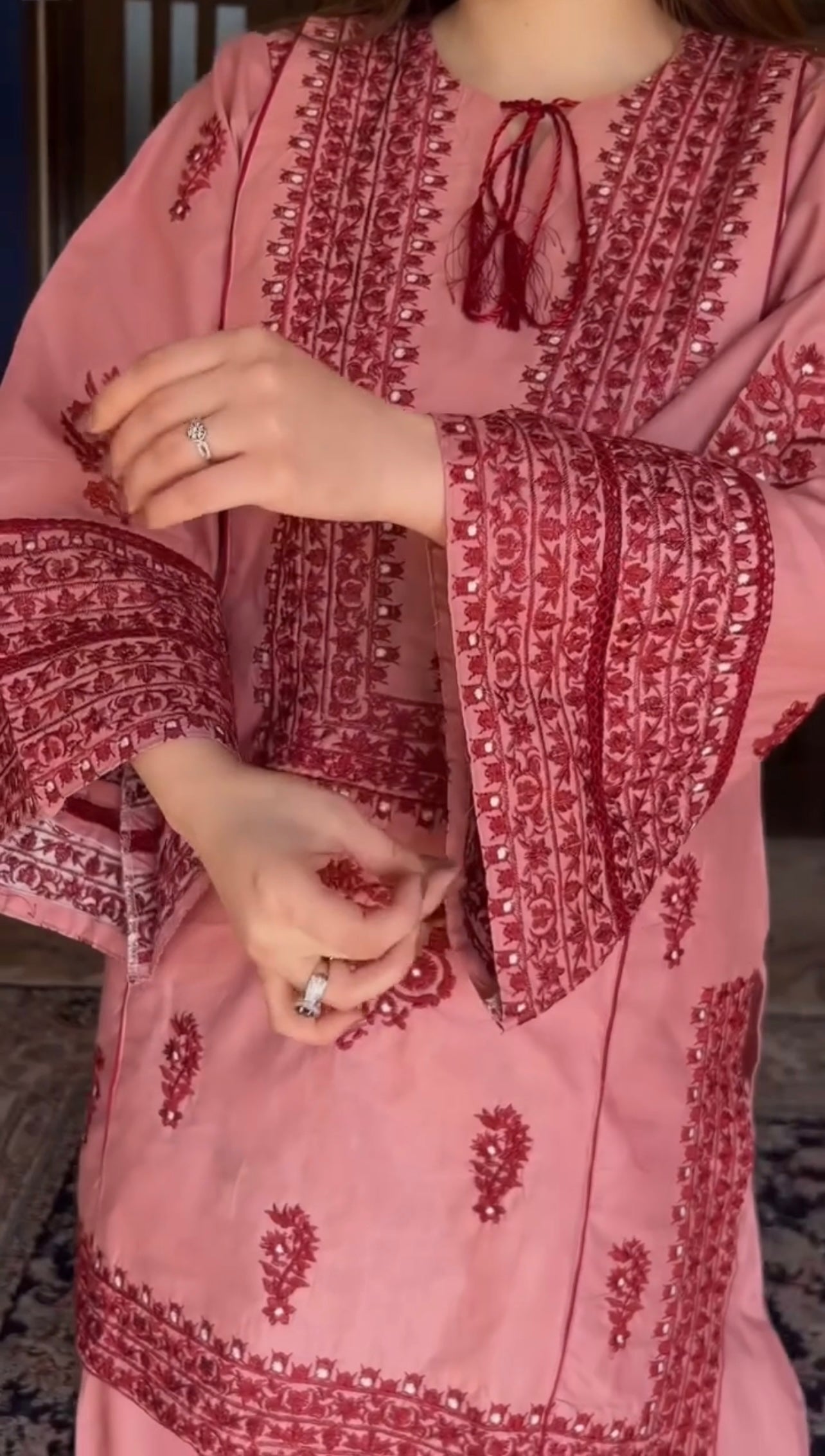 Jugnu Pink-Dress