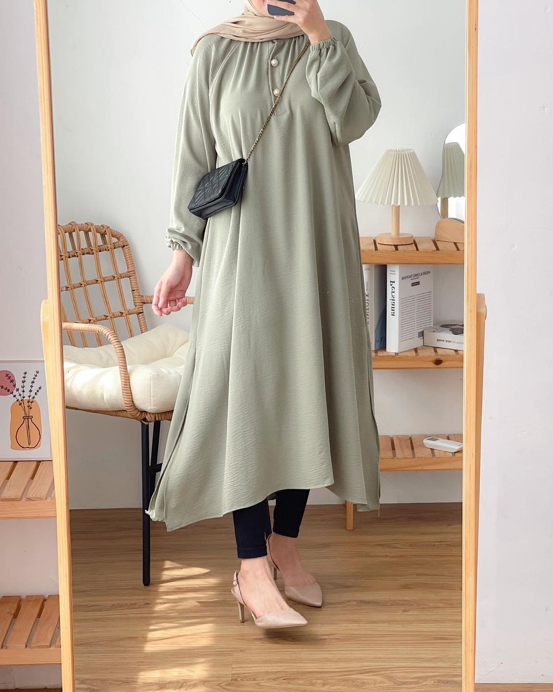 Georgette long shirt