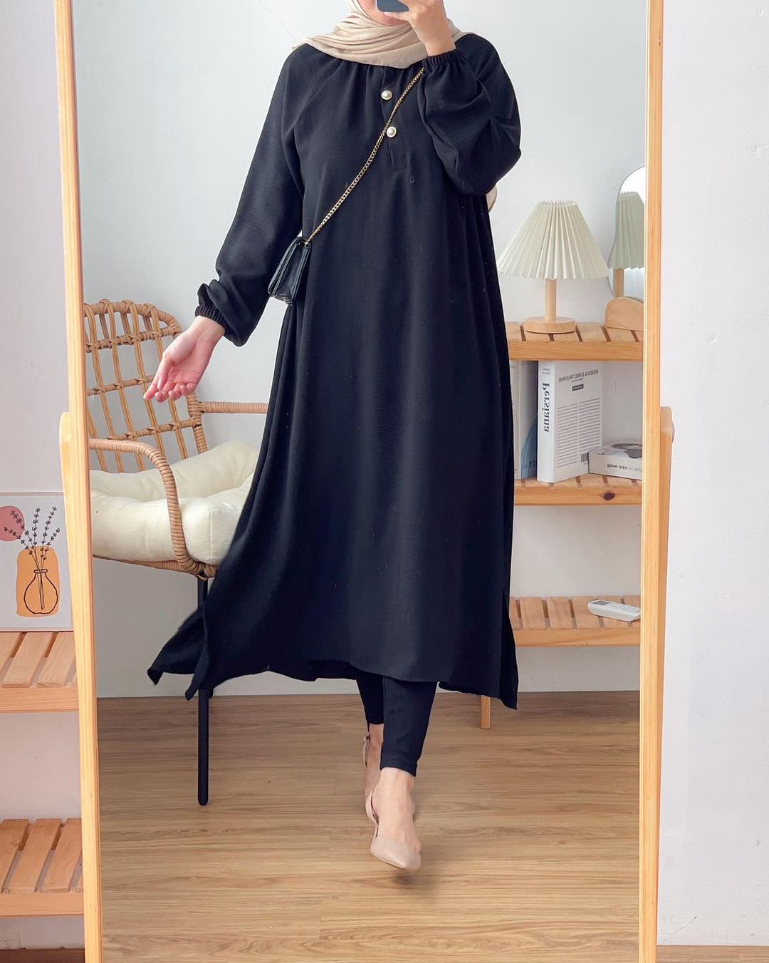 Georgette long shirt