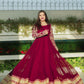 New Heavy Flair Maxi With Lace Work