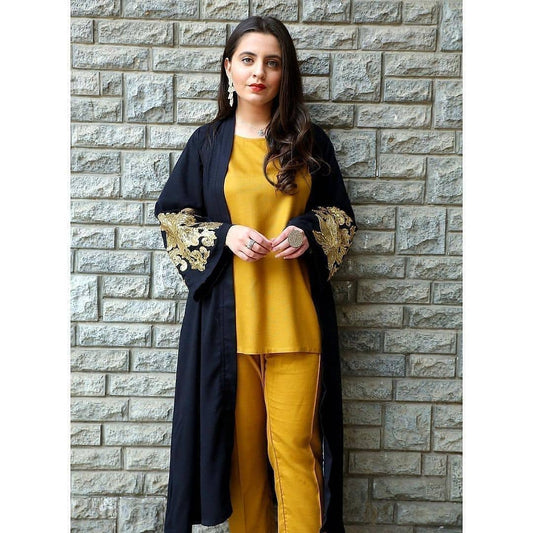 Black Coat 3pcs