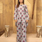 GREY FLORAL 2PC