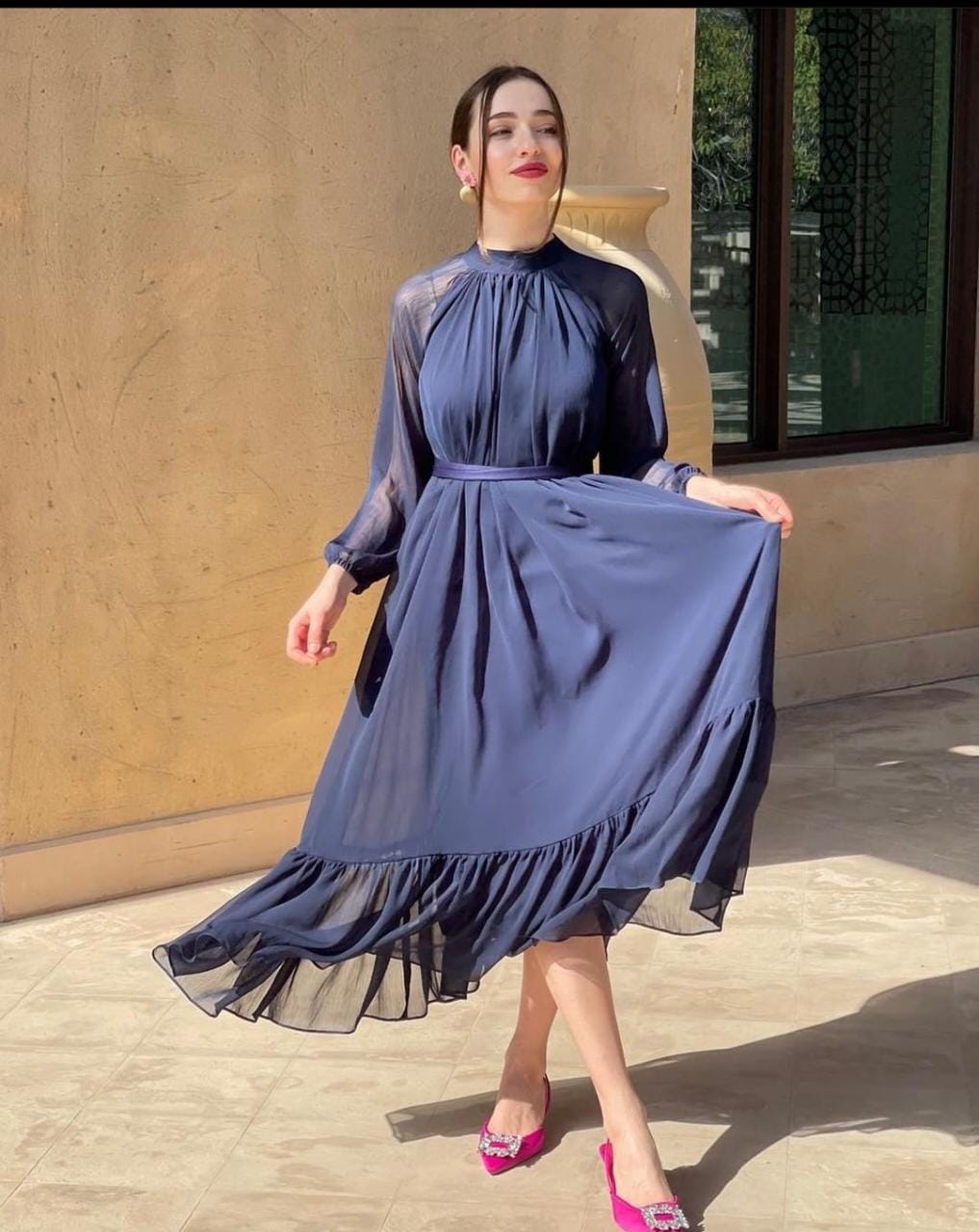 Close Neck Frock