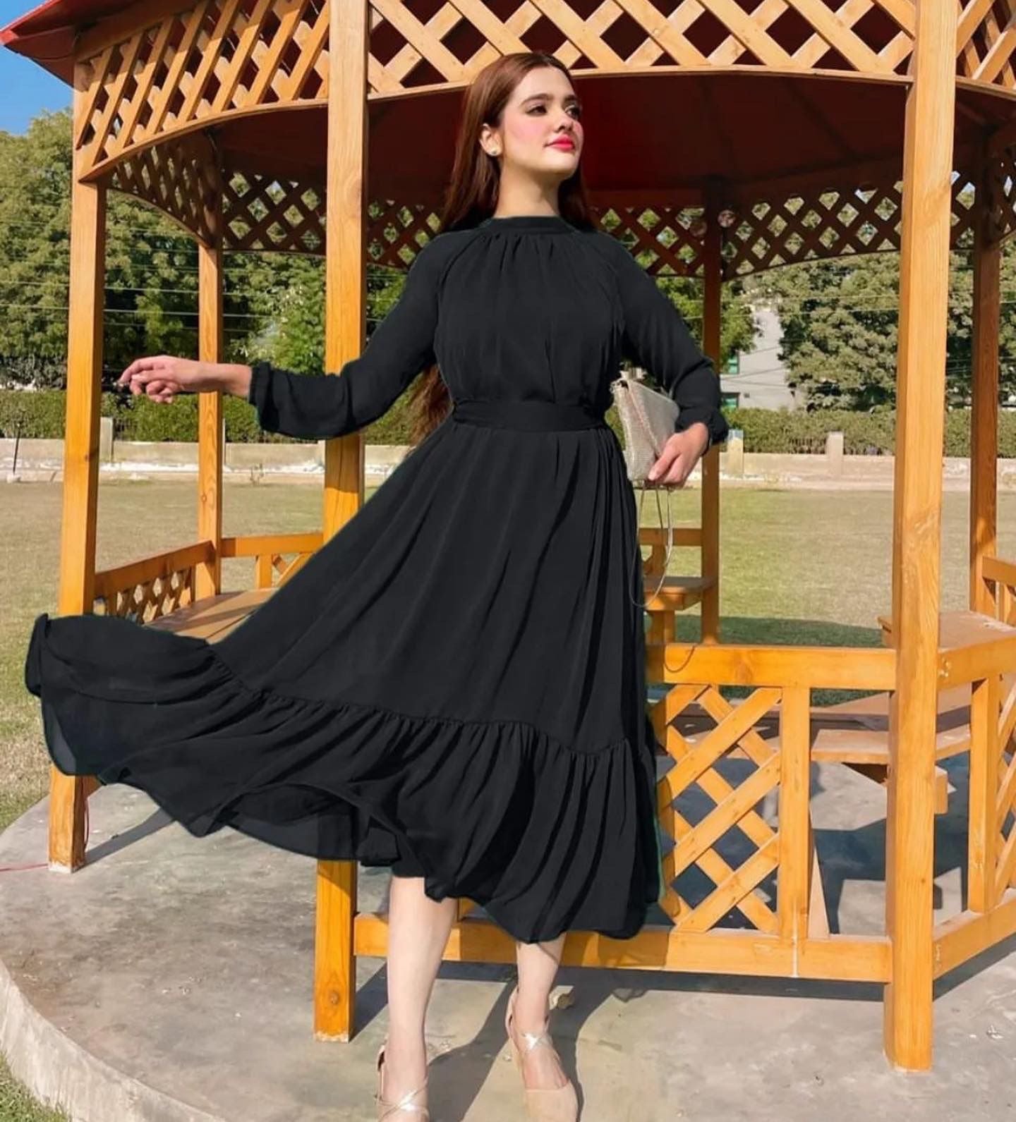 Close Neck Frock